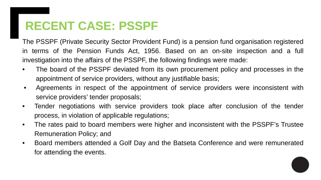 INTRODUCTION The Enforcement Division (Division) - slide 18 of 22