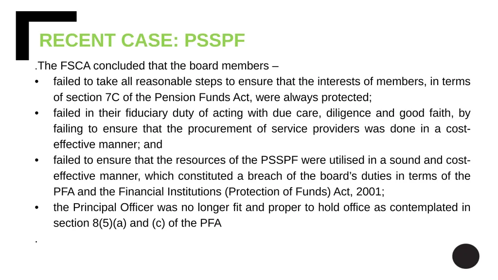 INTRODUCTION The Enforcement Division (Division) - slide 19 of 22