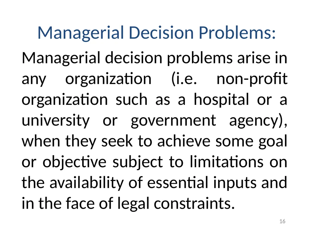Engineering Law & Managerial Economics (ENG 384) - slide 16 of 76