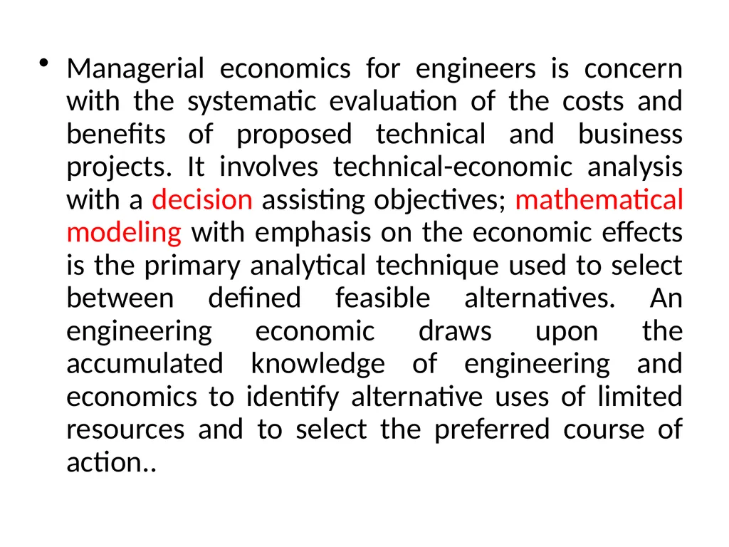 Engineering Law & Managerial Economics (ENG 384) - slide 21 of 76