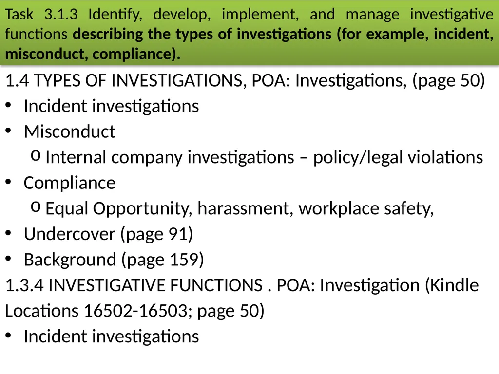 CERTIFIED PROTECTION PROFESSIONAL (CPP) - slide 33 of 177