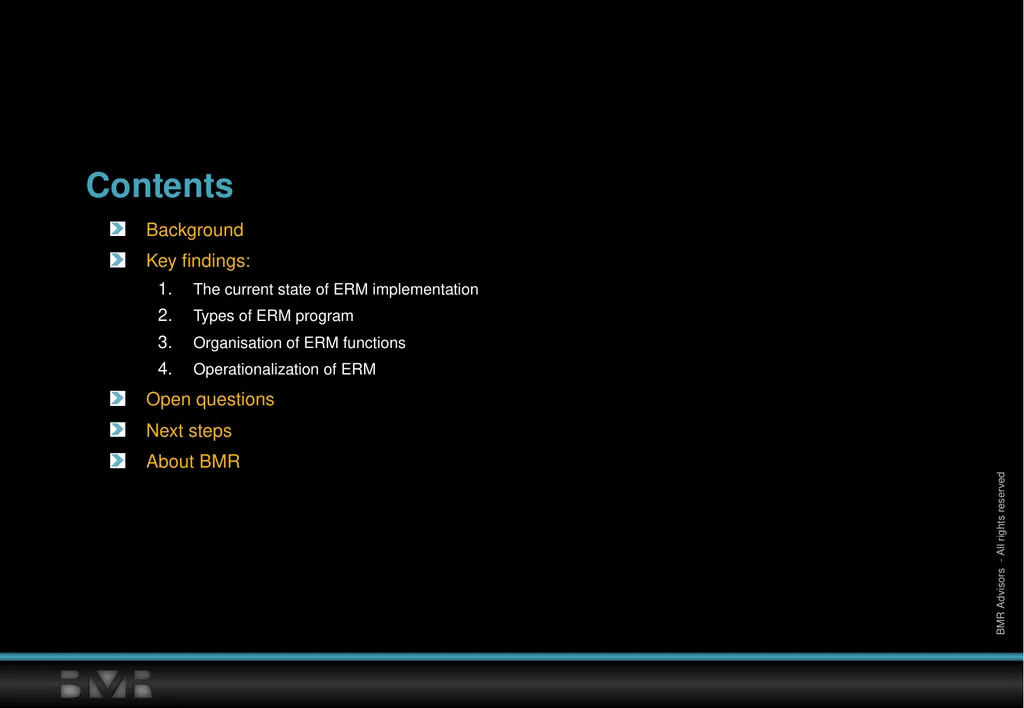 Enterprise Risk Management Insights & - slide 2 of 27