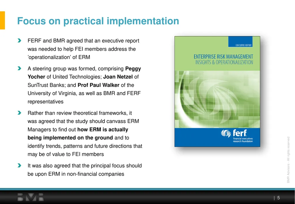 Enterprise Risk Management Insights & - slide 5 of 27