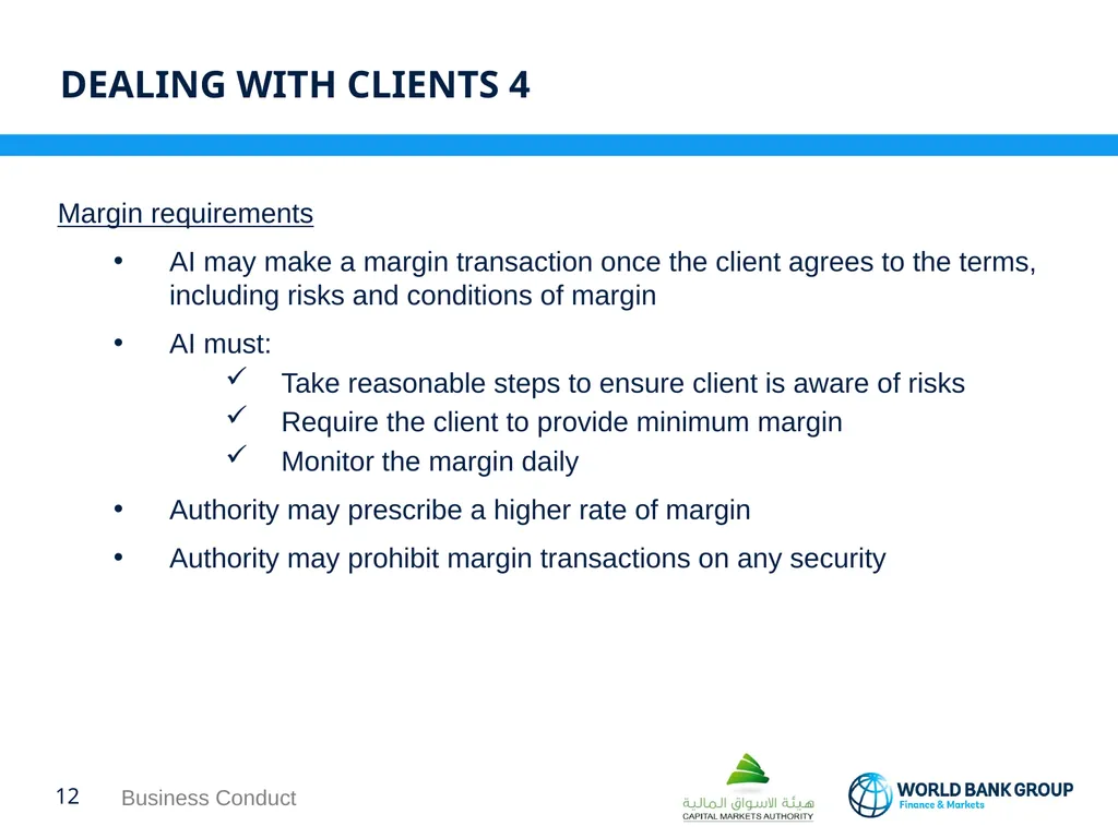 WORKSHOP ON proposed CMA regulations BUSINESS - slide 12 of 17