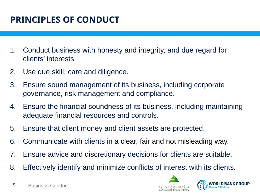 WORKSHOP ON proposed CMA regulations BUSINESS - slide 5 of 17