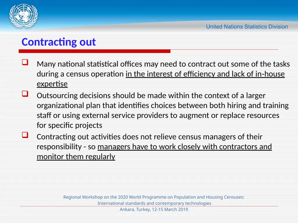 Session 4 Census Planning and Management Meryem - slide 26 of 29