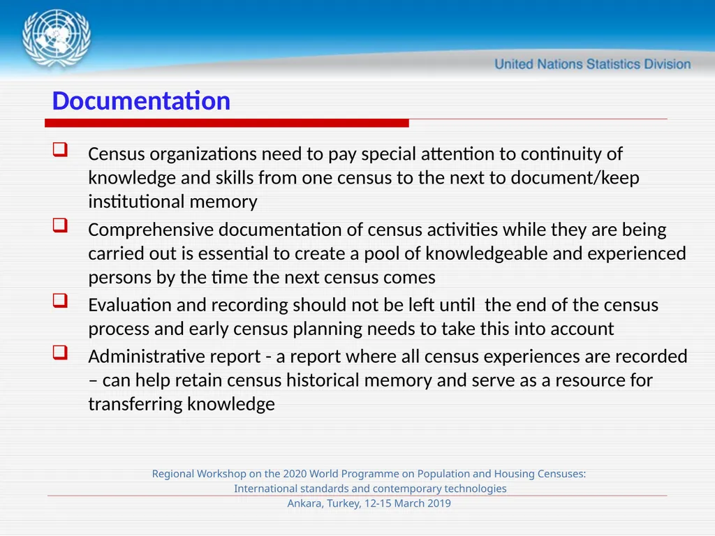 Session 4 Census Planning and Management Meryem - slide 28 of 29