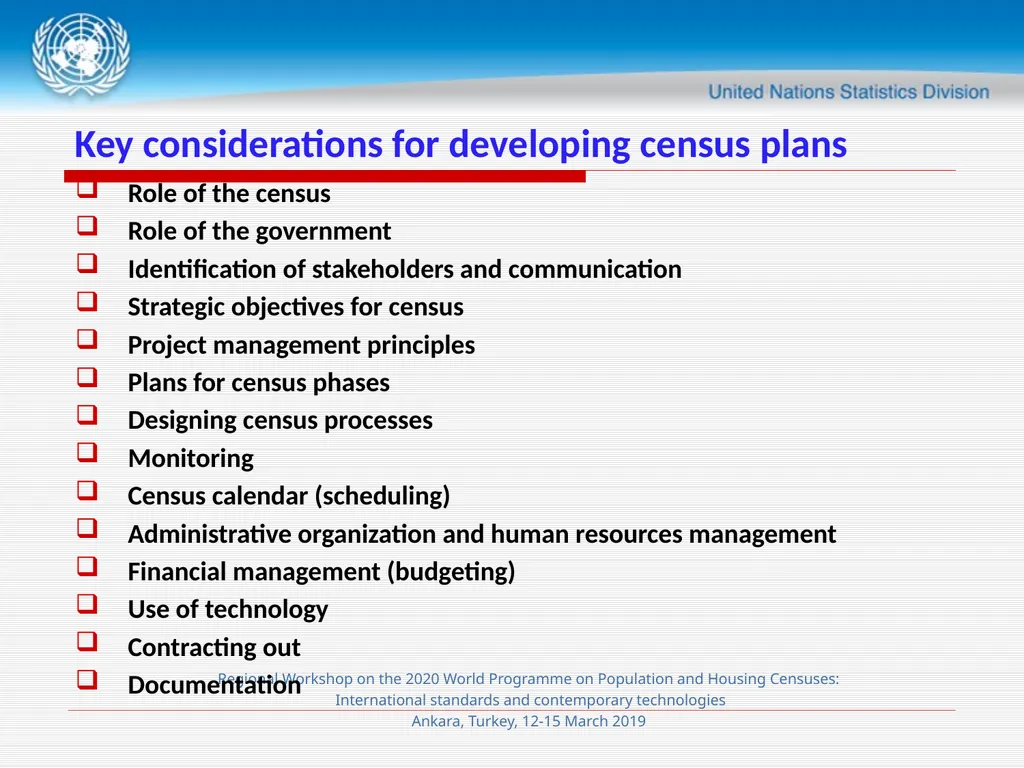 Session 4 Census Planning and Management Meryem - slide 7 of 29