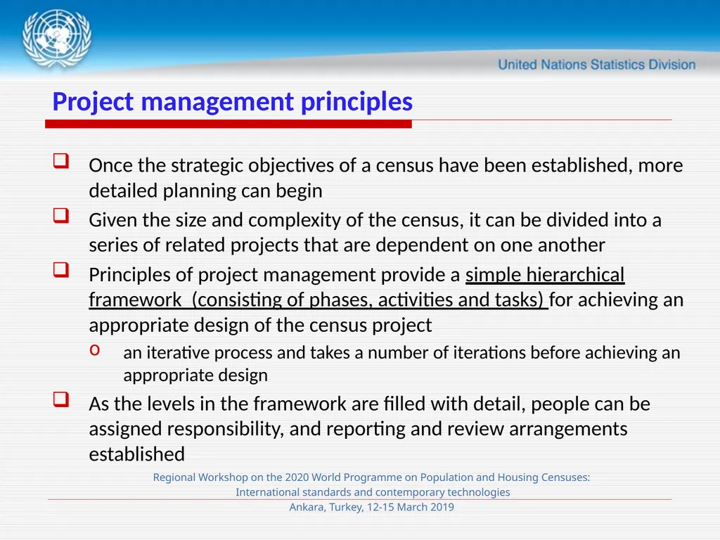 Session 4 Census Planning and Management Meryem - slide 12 of 29