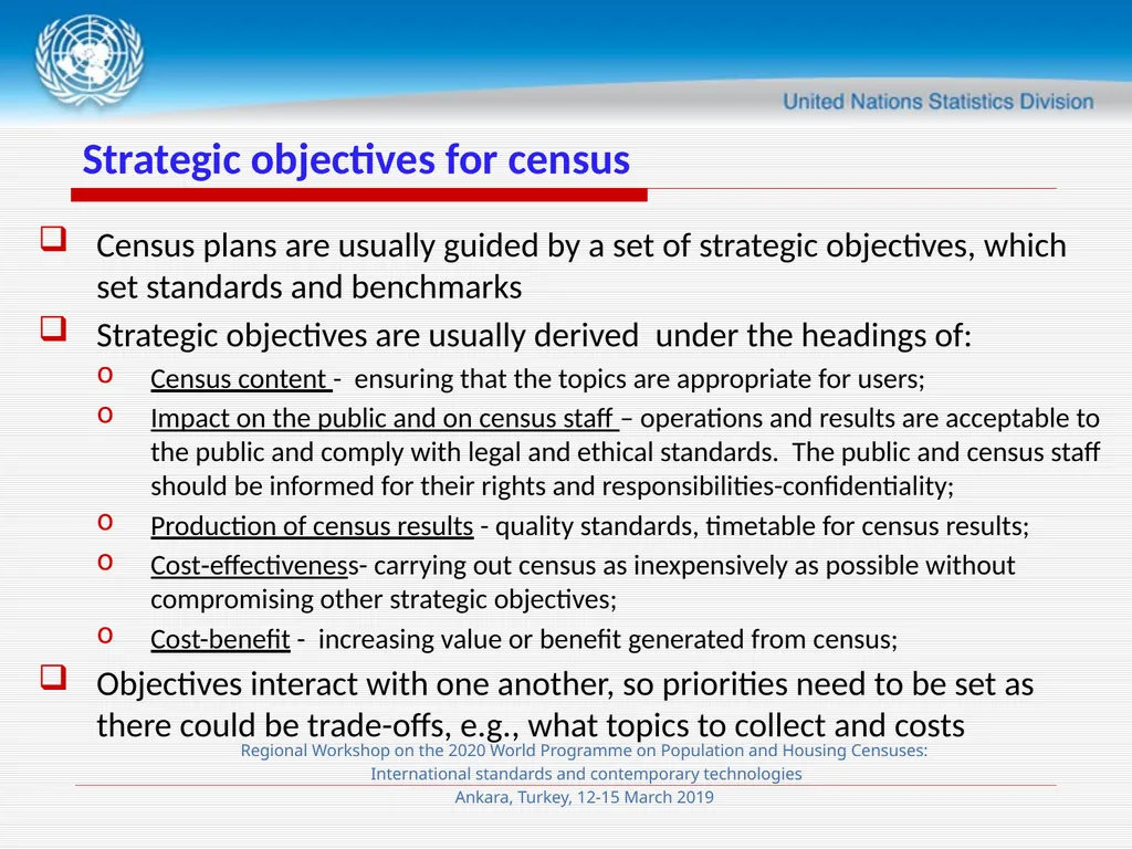 Session 4 Census Planning and Management Meryem - slide 11 of 29