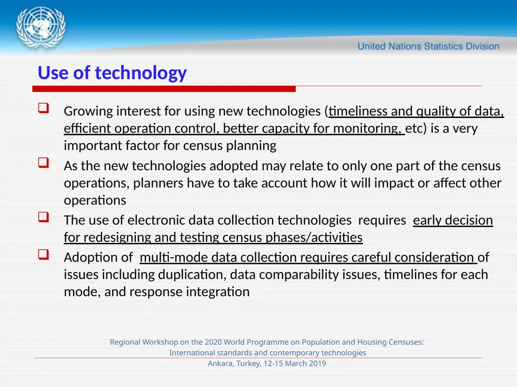 Session 4 Census Planning and Management Meryem - slide 25 of 29