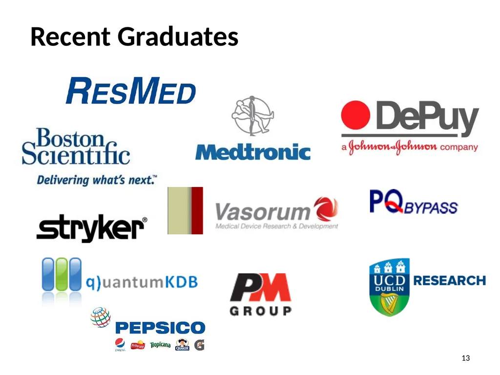 Biomedical Engineering 2014 Dr Eoin O’Cearbhaill - slide 13 of 15