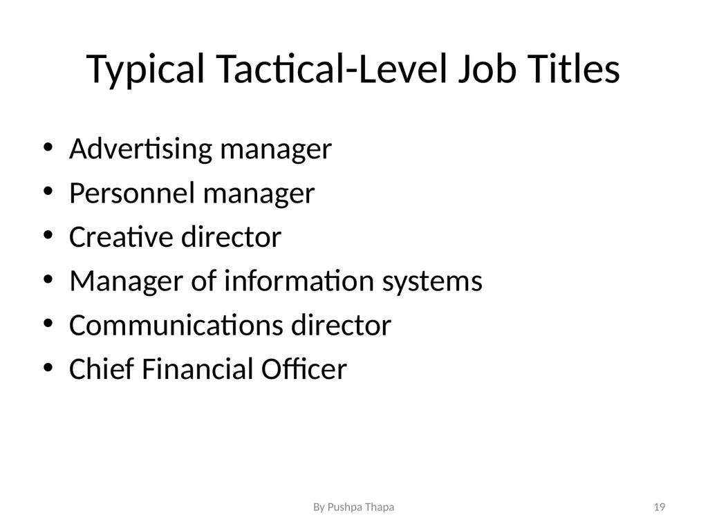 Planning for Information System Chapter - 5 - slide 19 of 23