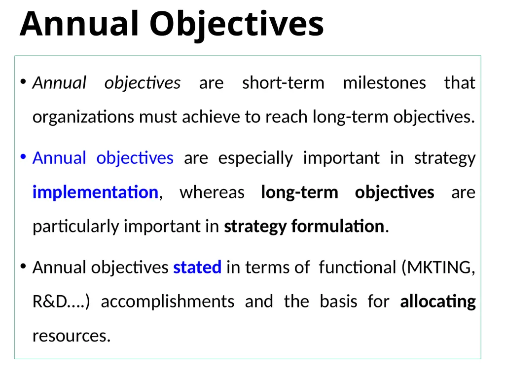 ADVANCED STRATEGIC MANAGEMENT Chapter One OVERVIEW - slide 22 of 40