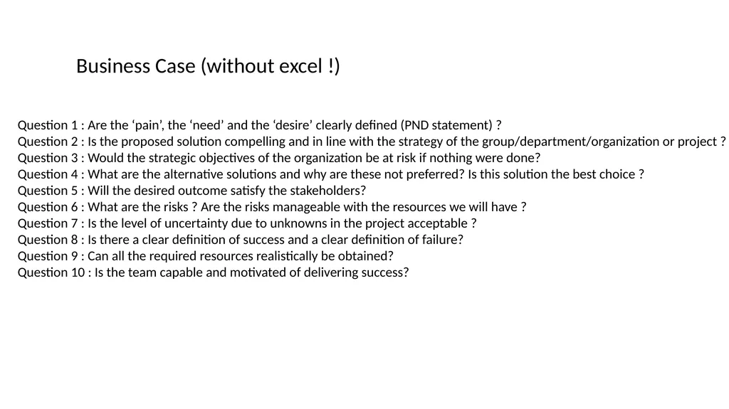 OpenSE 2.0 Task force Task Force II : Project - slide 9 of 13