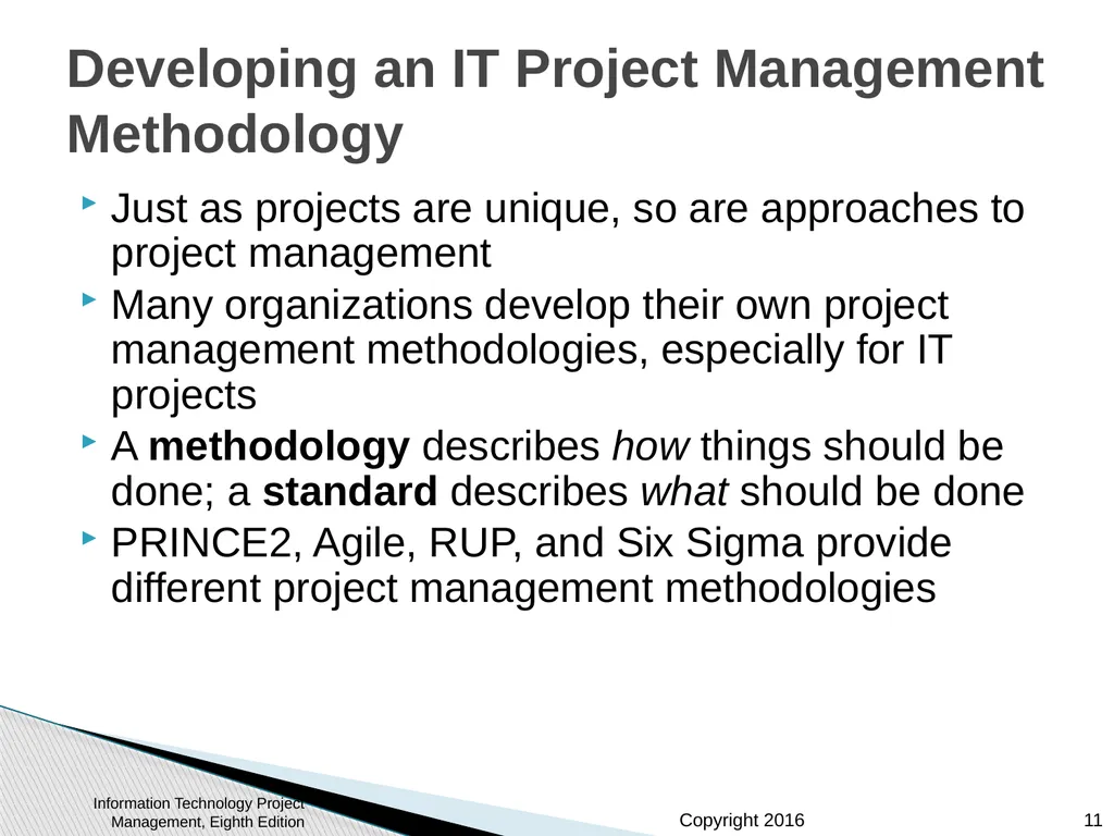 Chapter 3: The Project Management Process Groups: - slide 11 of 44