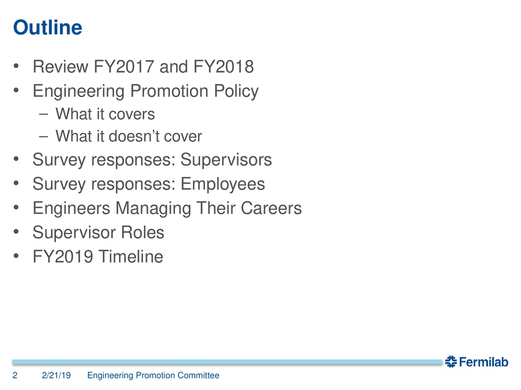 Engineering Promotion Committee John Anderson, - slide 2 of 19