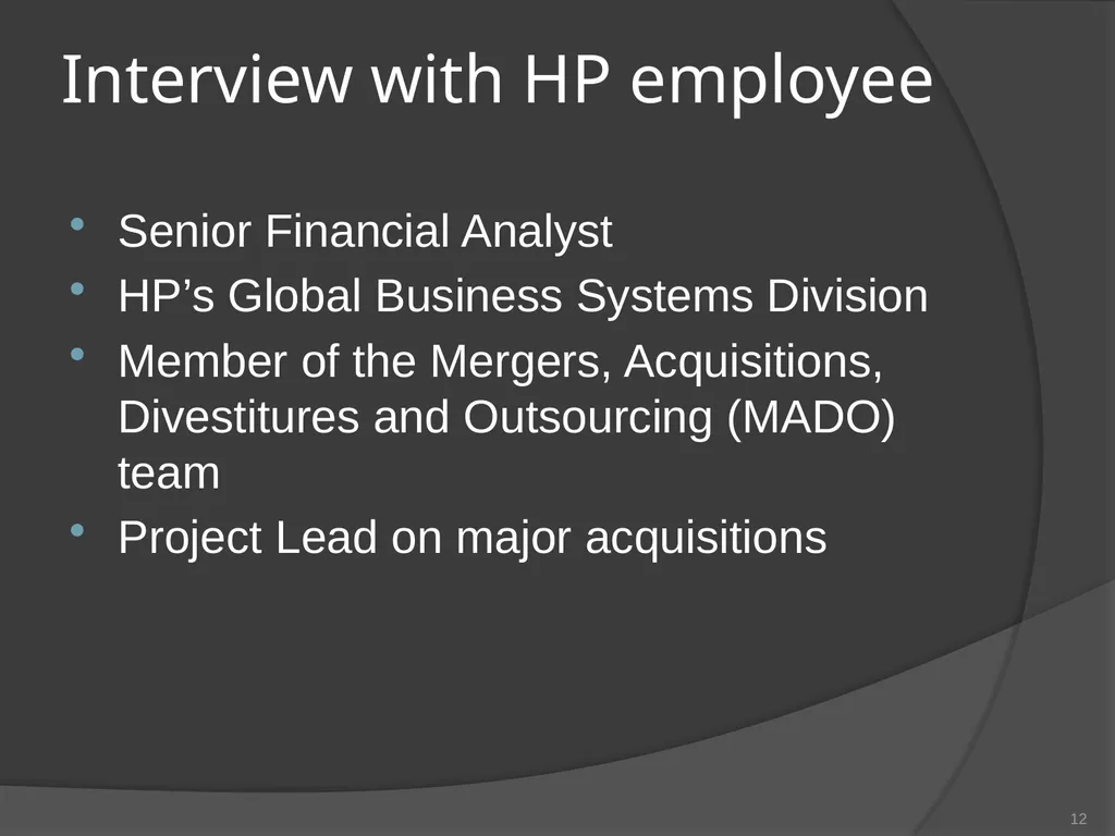 Managing an ERP Project MIS 261 Team 2 Devin - slide 10 of 17