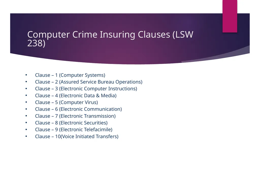 Insurance Claims Workshop Financial Lines Claims - slide 50 of 56