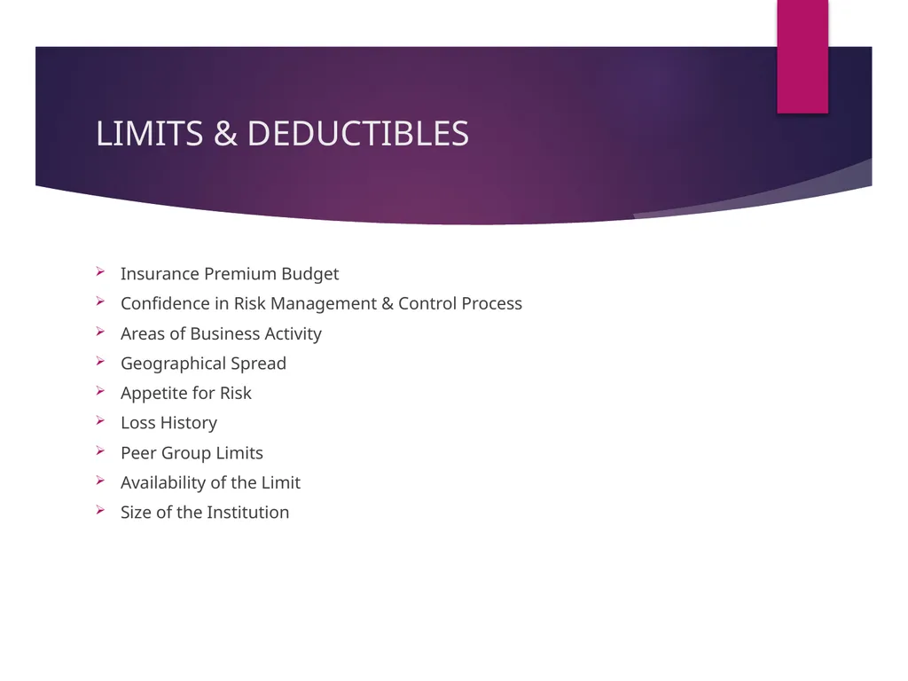 Insurance Claims Workshop Financial Lines Claims - slide 40 of 56
