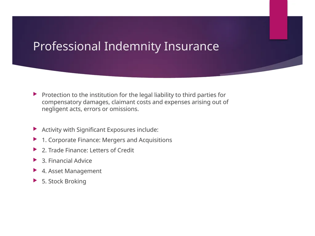 Insurance Claims Workshop Financial Lines Claims - slide 51 of 56