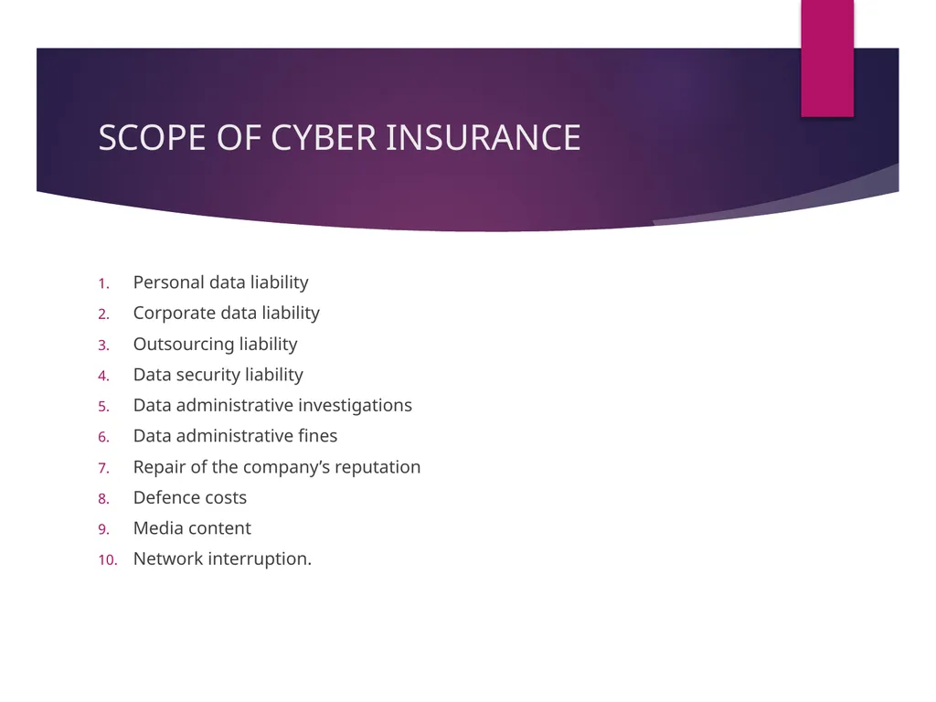 Insurance Claims Workshop Financial Lines Claims - slide 55 of 56