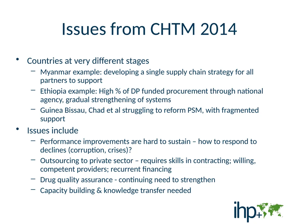 Procurement and Supply Management Potential roles - slide 4 of 7