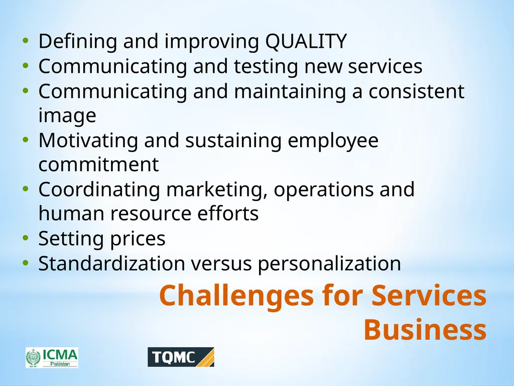 Ghulam Mustafa Qazi, FCMA Vice President ICMA - slide 13 of 50
