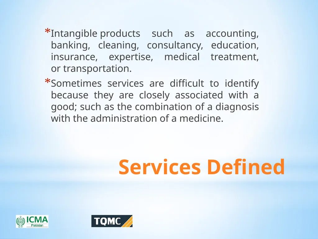 Ghulam Mustafa Qazi, FCMA Vice President ICMA - slide 4 of 50