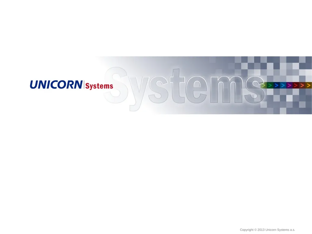 Unicorn Systems NL Miroslav Hašek, Managing - slide 5 of 5