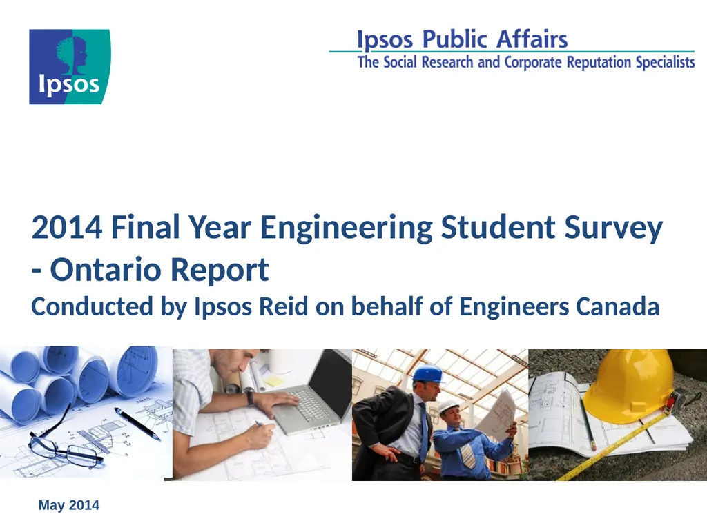 2014 Final Year Engineering Student Survey - - slide 1 of 74