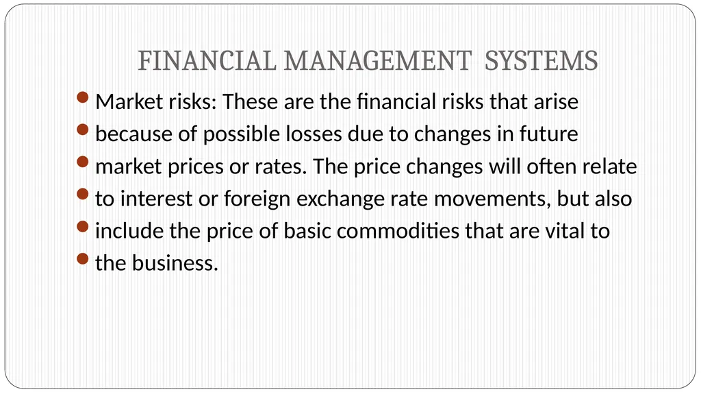 UNIT 15: FINANCIAL MANAGEMENT Unit code M/508/0527 - slide 21 of 28