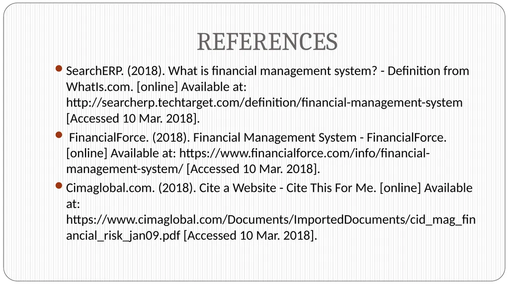 UNIT 15: FINANCIAL MANAGEMENT Unit code M/508/0527 - slide 28 of 28