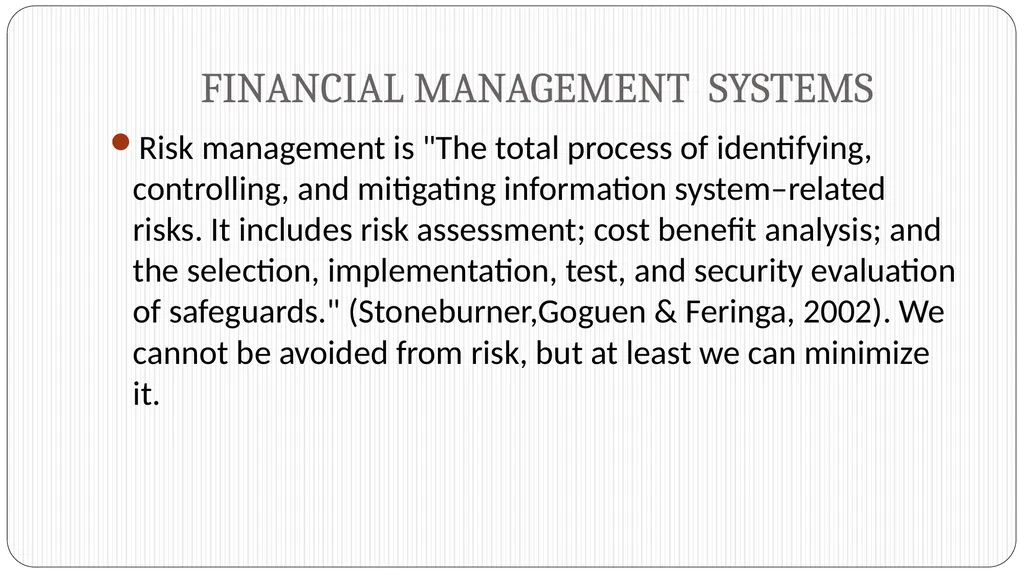 UNIT 15: FINANCIAL MANAGEMENT Unit code M/508/0527 - slide 17 of 28