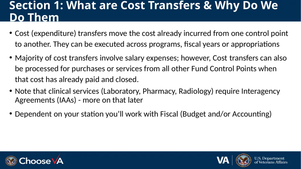 1 Expenditure Transfers in Research June 28, 2023 - slide 6 of 36