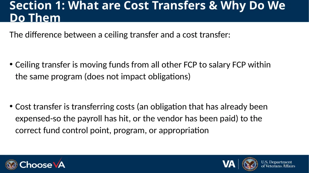 1 Expenditure Transfers in Research June 28, 2023 - slide 8 of 36