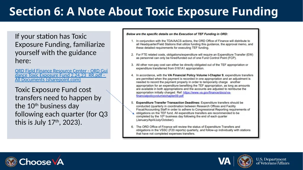 1 Expenditure Transfers in Research June 28, 2023 - slide 31 of 36