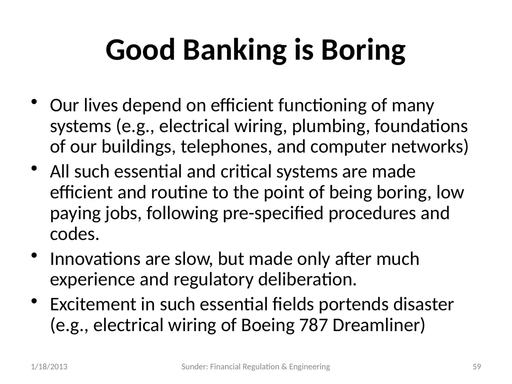 Financial Reporting and Regulation in a World of - slide 59 of 65