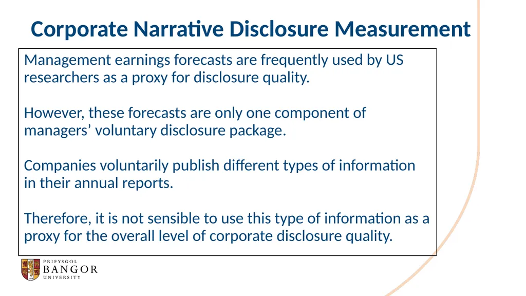 Khaled Hussainey Corporate Narrative Disclosure - slide 17 of 49