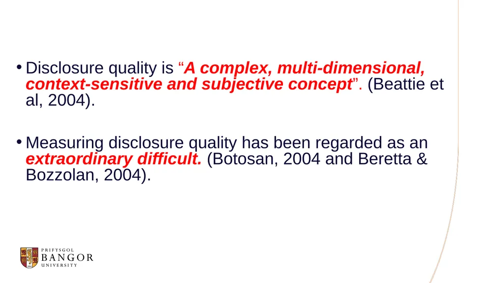 Khaled Hussainey Corporate Narrative Disclosure - slide 29 of 49