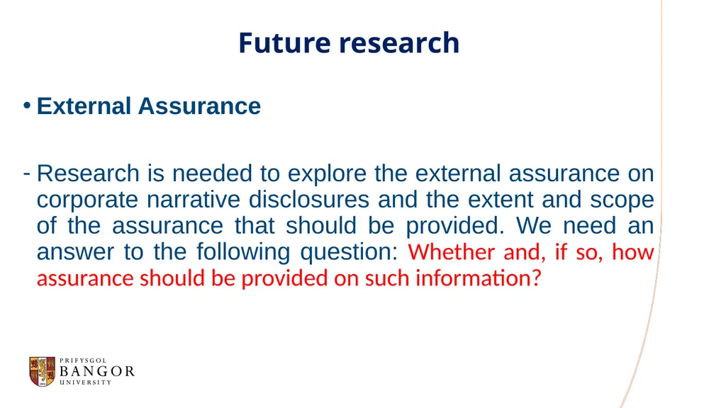 Khaled Hussainey Corporate Narrative Disclosure - slide 41 of 49