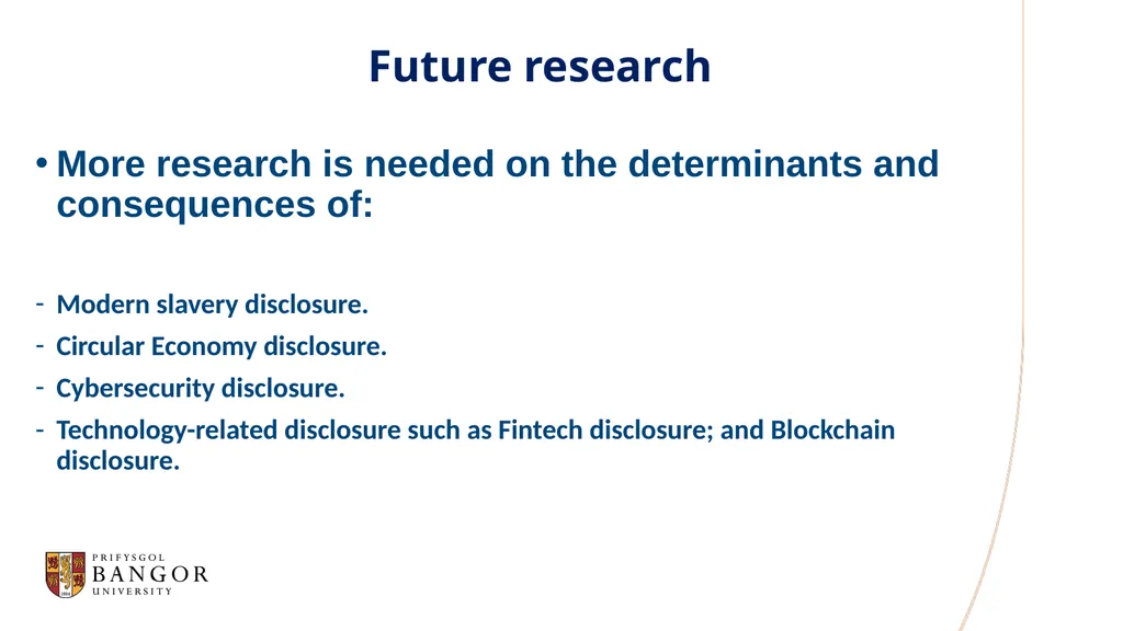 Khaled Hussainey Corporate Narrative Disclosure - slide 42 of 49