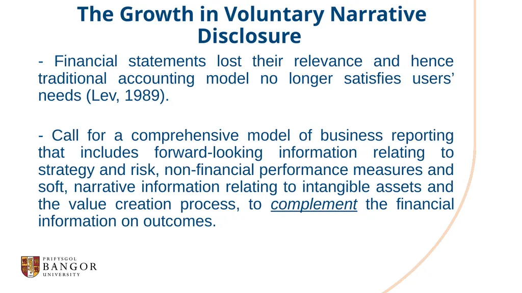 Khaled Hussainey Corporate Narrative Disclosure - slide 6 of 49