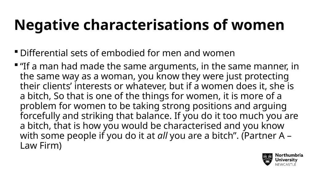 Addressing gender inequalities in accounting & - slide 12 of 19