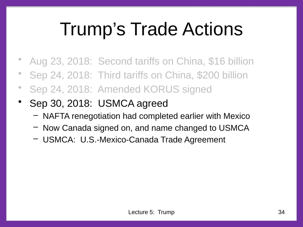 Class 5 Trade Policies under Trump PubPol 201 - slide 34 of 43