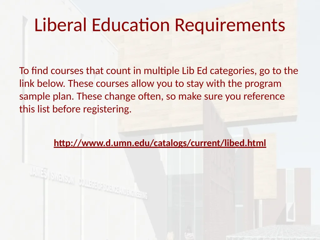 Civil Engineering UMD Pre-Advising March 2017 BSCE - slide 6 of 26