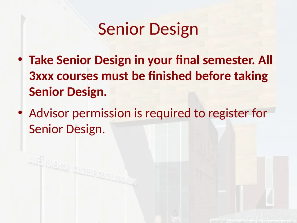 Civil Engineering UMD Pre-Advising March 2017 BSCE - slide 13 of 26