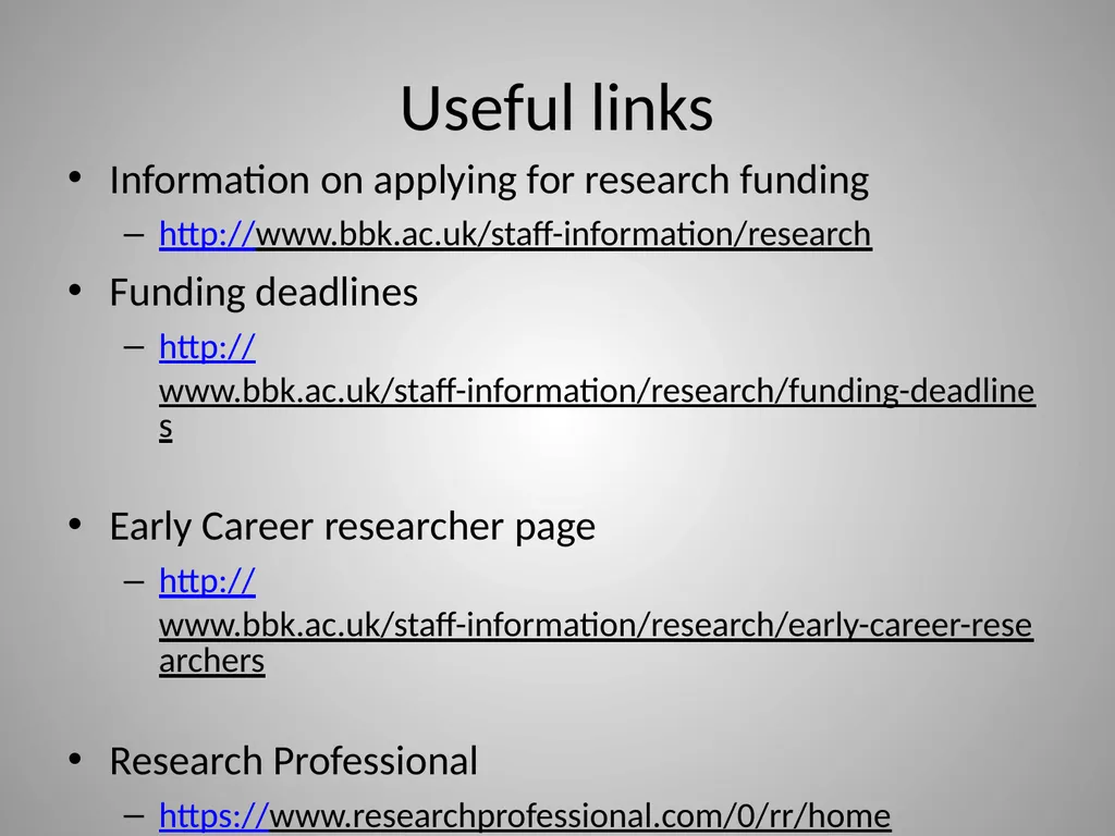 Introduction to Research Grants and Contracts - slide 13 of 14