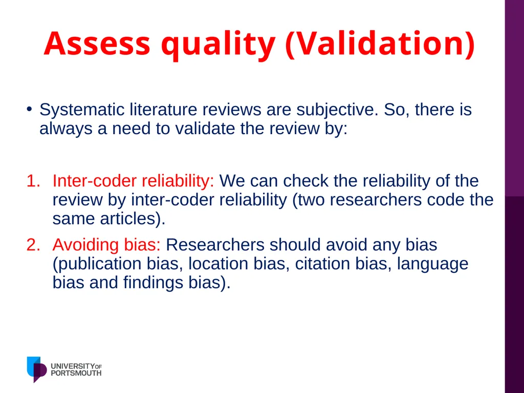Doing Literature Review: Tips and Tricks Khaled - slide 61 of 66