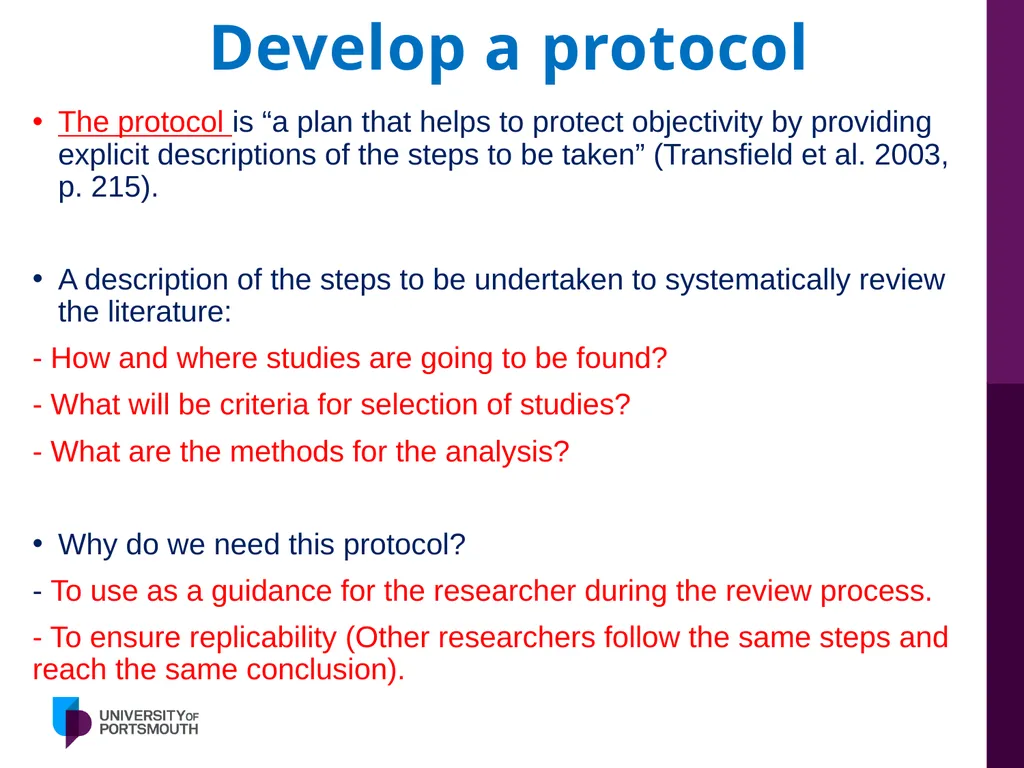 Doing Literature Review: Tips and Tricks Khaled - slide 51 of 66